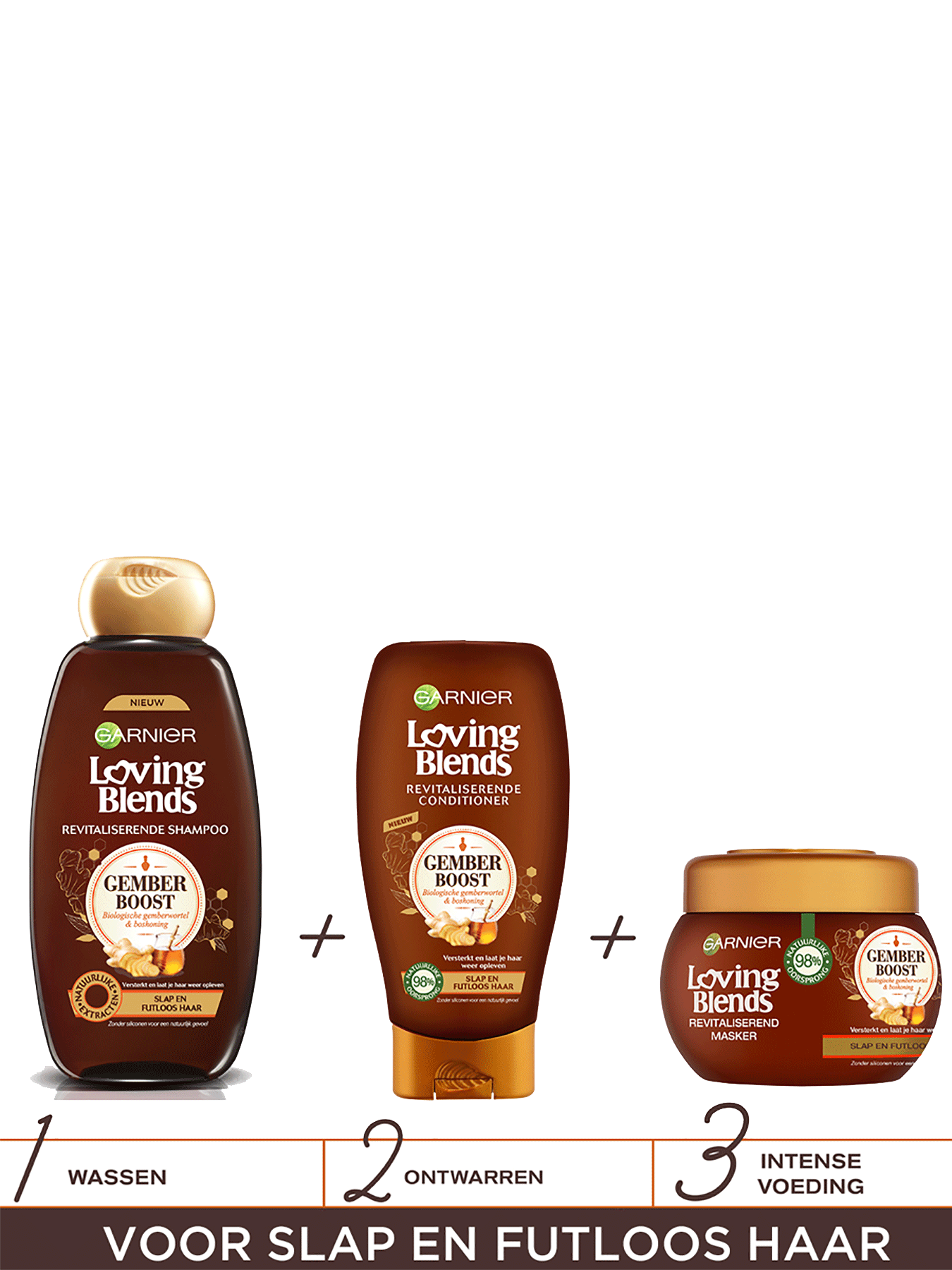 Gember Boost Shampoo Routine